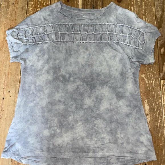 American Eagle Ty-Dye Cut-Out Design T-Shirt - Picture 2 of 4